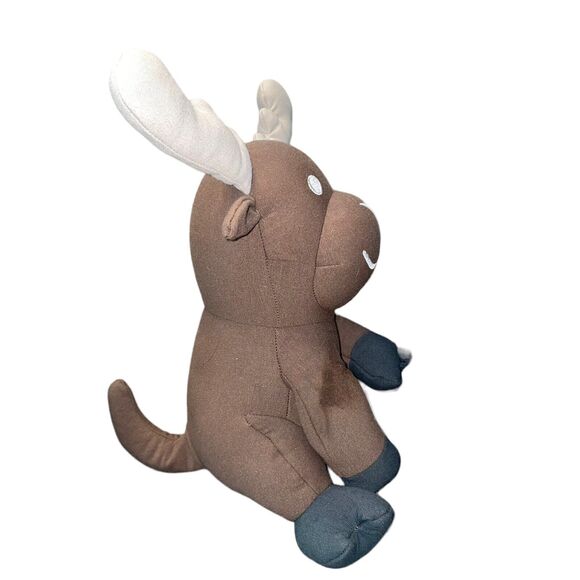 Yogibo Plush Moose Marvin Stuffed Animal Mate Sensory Shower Nursery 15” - Picture 4 of 10